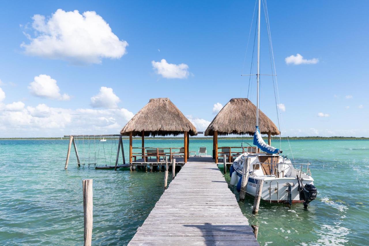 Exclusive Palafito @ Bacalar Lagoon Front Zewnętrze zdjęcie